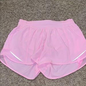 Bubblegum tall lululemon Hotty hot shorts 4”